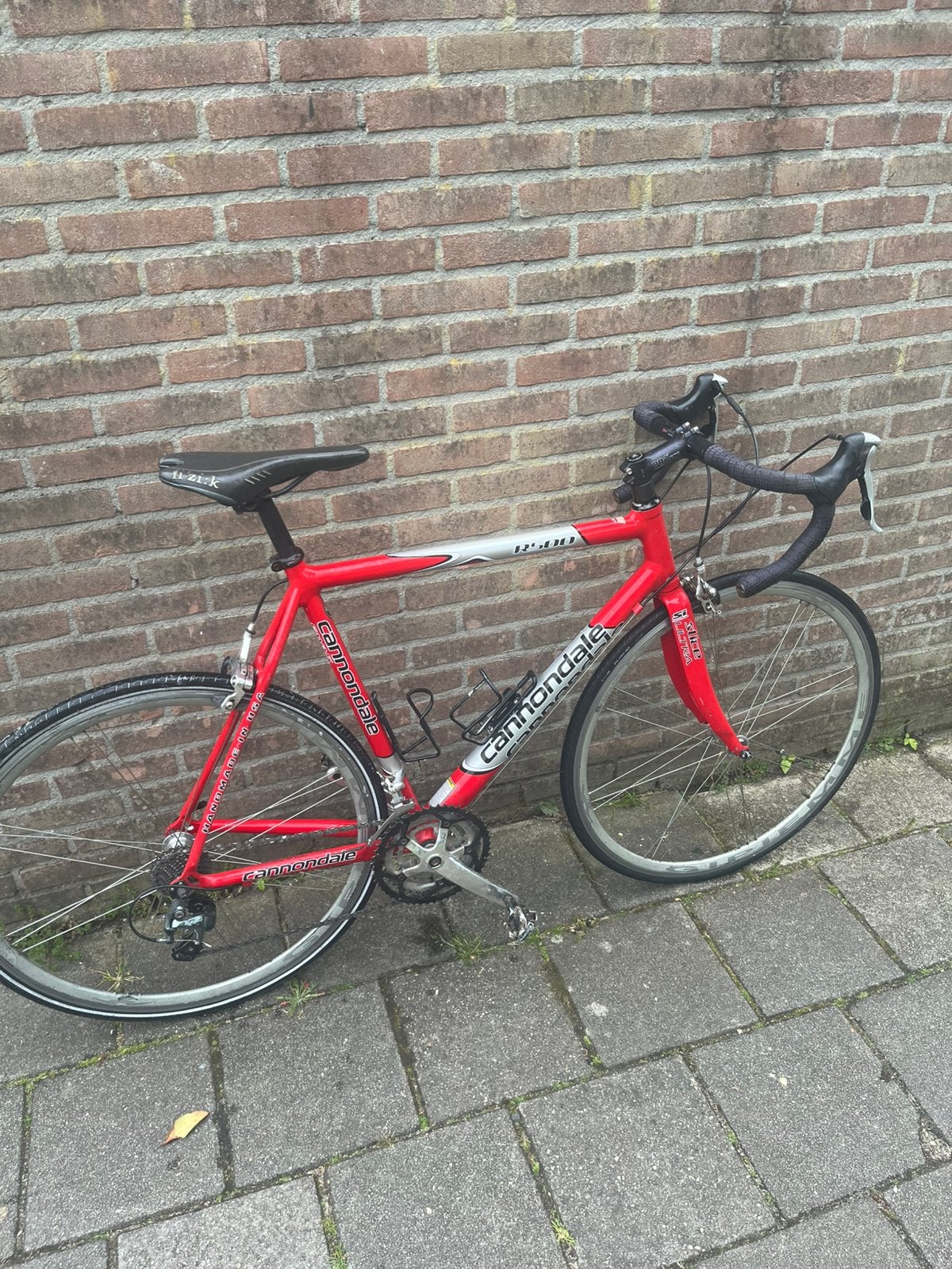Cannondale racefiets - Rood/Zilver, maat 56, 28 inch, Gebruikt, Aluminium, Meer dan 20 versnellingen