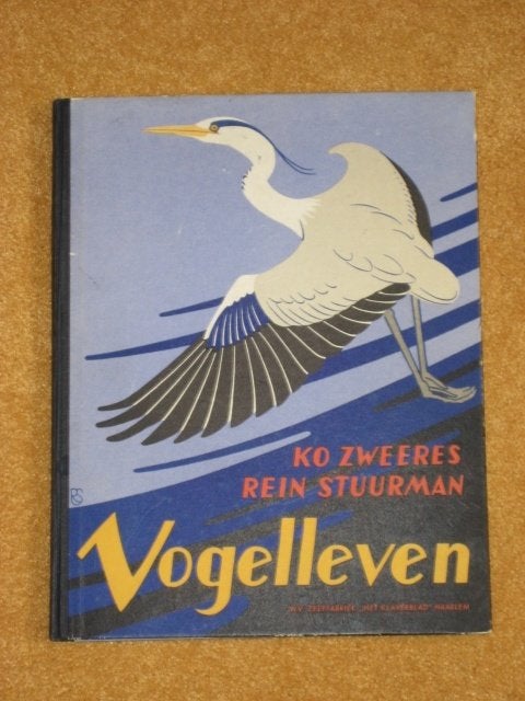 Vogelleven Ko Zweers plaatjesalbum Zeepfabriek Klaverblad, Boeken, Ophalen of Verzenden, Gelezen, Prentenboek