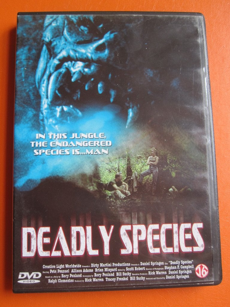 Deadly Species (2002), Vanaf 16 jaar, Ophalen of Verzenden, Zo goed als nieuw, Science Fiction
