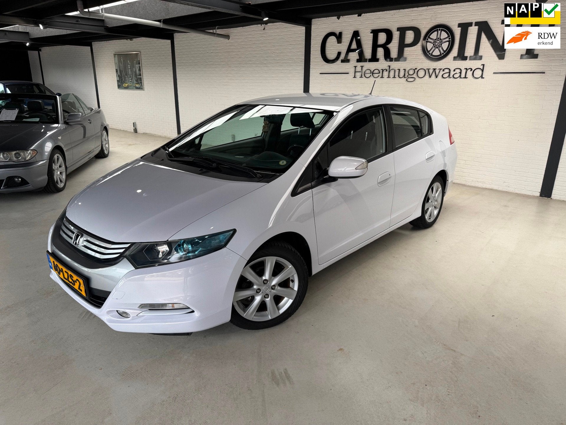 Honda Insight 1.3 Elegance 2010 Clima Cruise NAP Deal O.H Ne, Auto's, Honda, Euro 5, Gebruikt, 4 cilinders, Wit