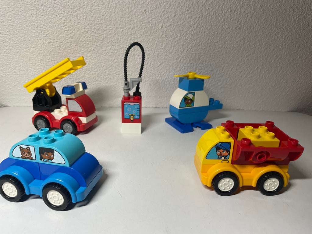 Duplo Creatieve Auto's/Ger.v. alwies.derksen, Ophalen of Verzenden, Gebruikt, Complete set, Duplo