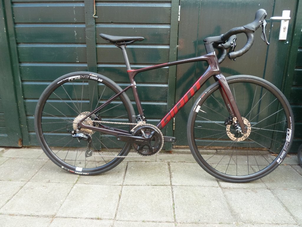 Te koop Giant Defy advanced 2 maat S, Ophalen, 28 inch, Gebruikt, Carbon