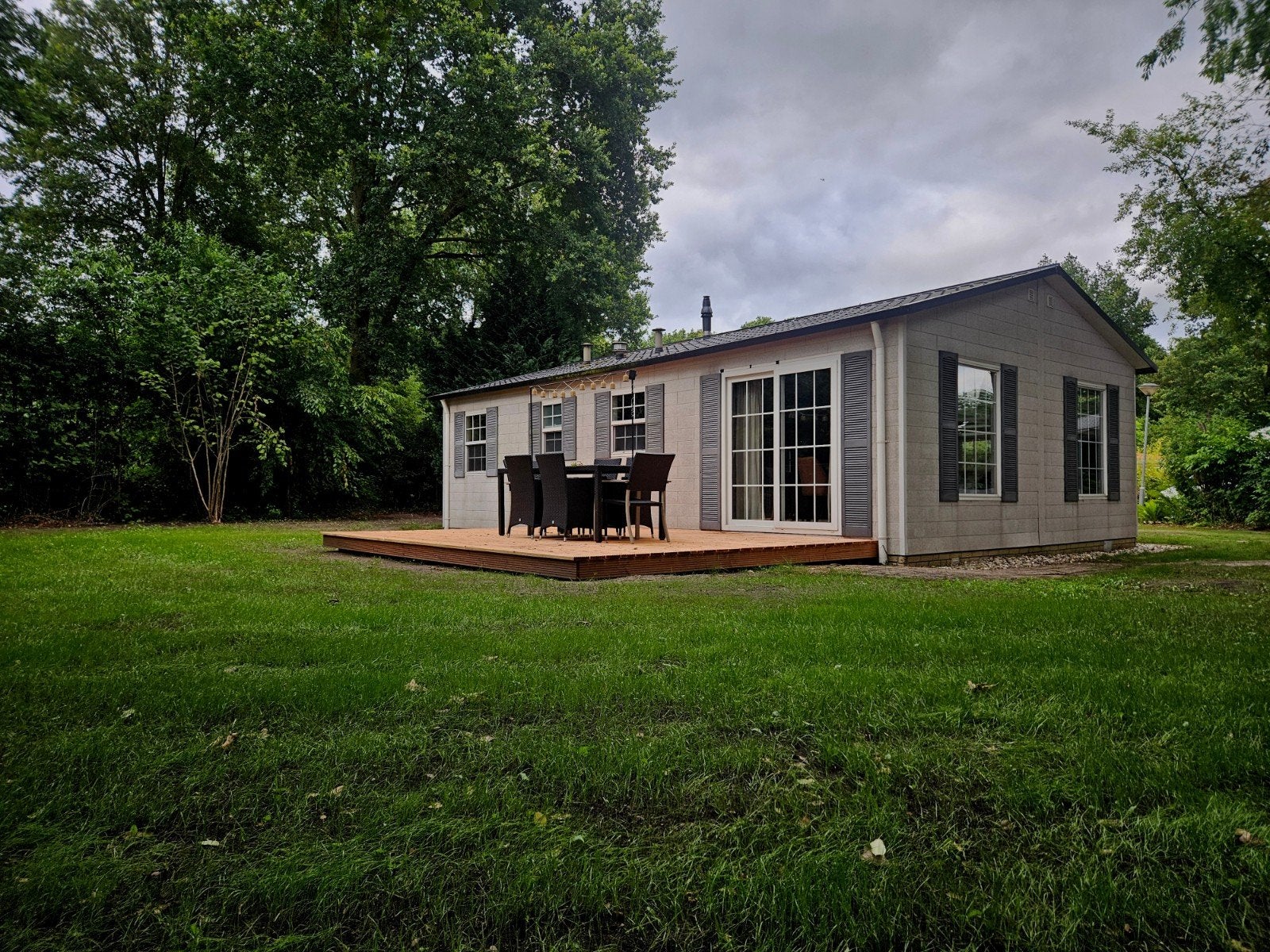 Chalet op capfun camping Stoetenslagh, LAST MINUTE, 5 personen, In bos, Chalet, Bungalow of Caravan, 3 slaapkamers
