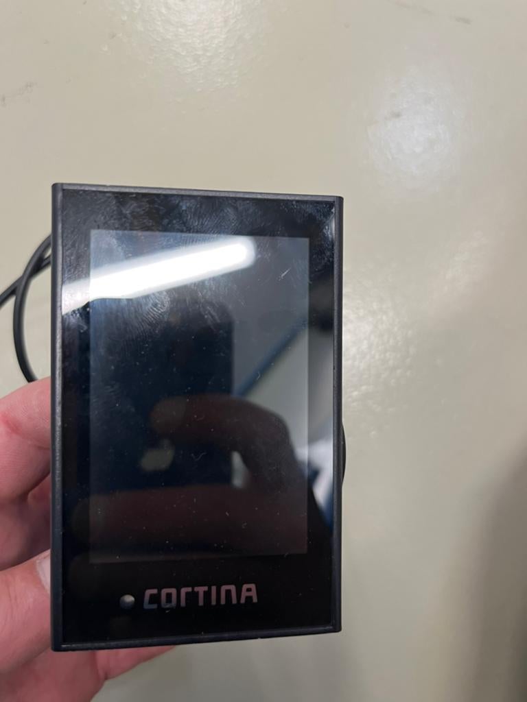Cortina display c18 uart met bediening in nieuwstaat, Fietsen en Brommers, Ophalen of Verzenden, Zo goed als nieuw