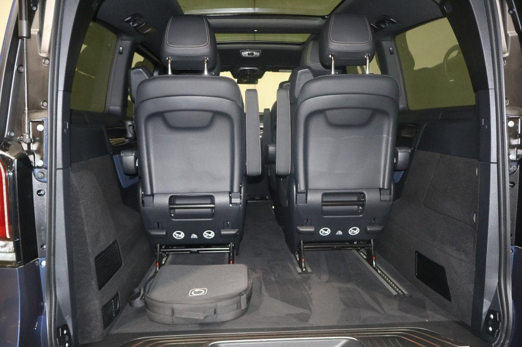 Mercedes-Benz EQV 300 Personenbus Airco Navigatie Camera Pan, Auto's, Bestelauto's, Gebruikt, Blauw, 90 kWh, 2588 kg
