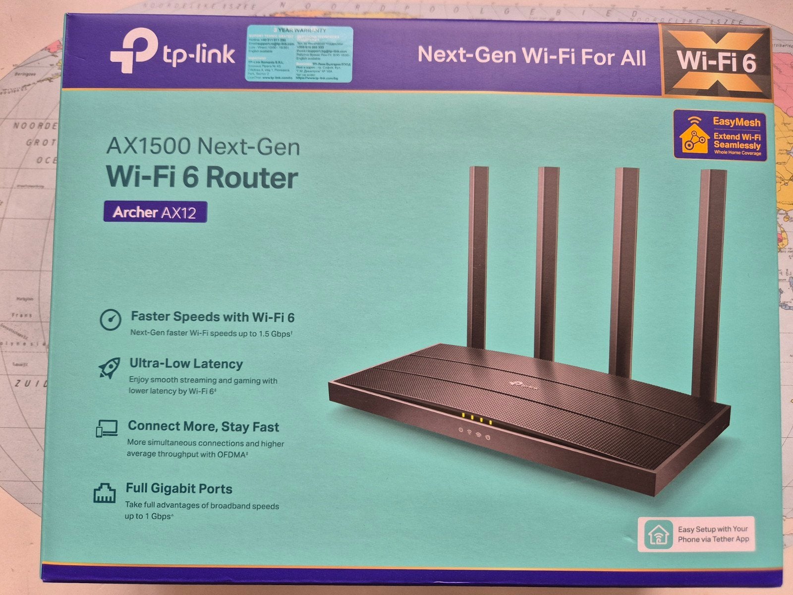 TP link AX1500, Computers en Software, Ophalen of Verzenden, Nieuw, TPLink