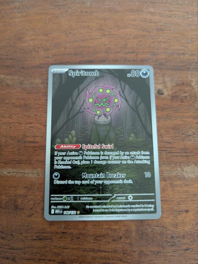 Spiritomb Pokémon kaart, Ophalen of Verzenden