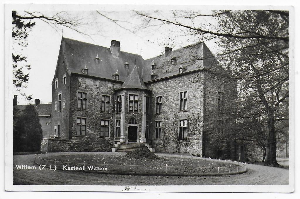 Wittem Kasteel Oude Ongelopen Ansichtkaart (B5501), Ophalen of Verzenden, 1960 tot 1980, Ongelopen