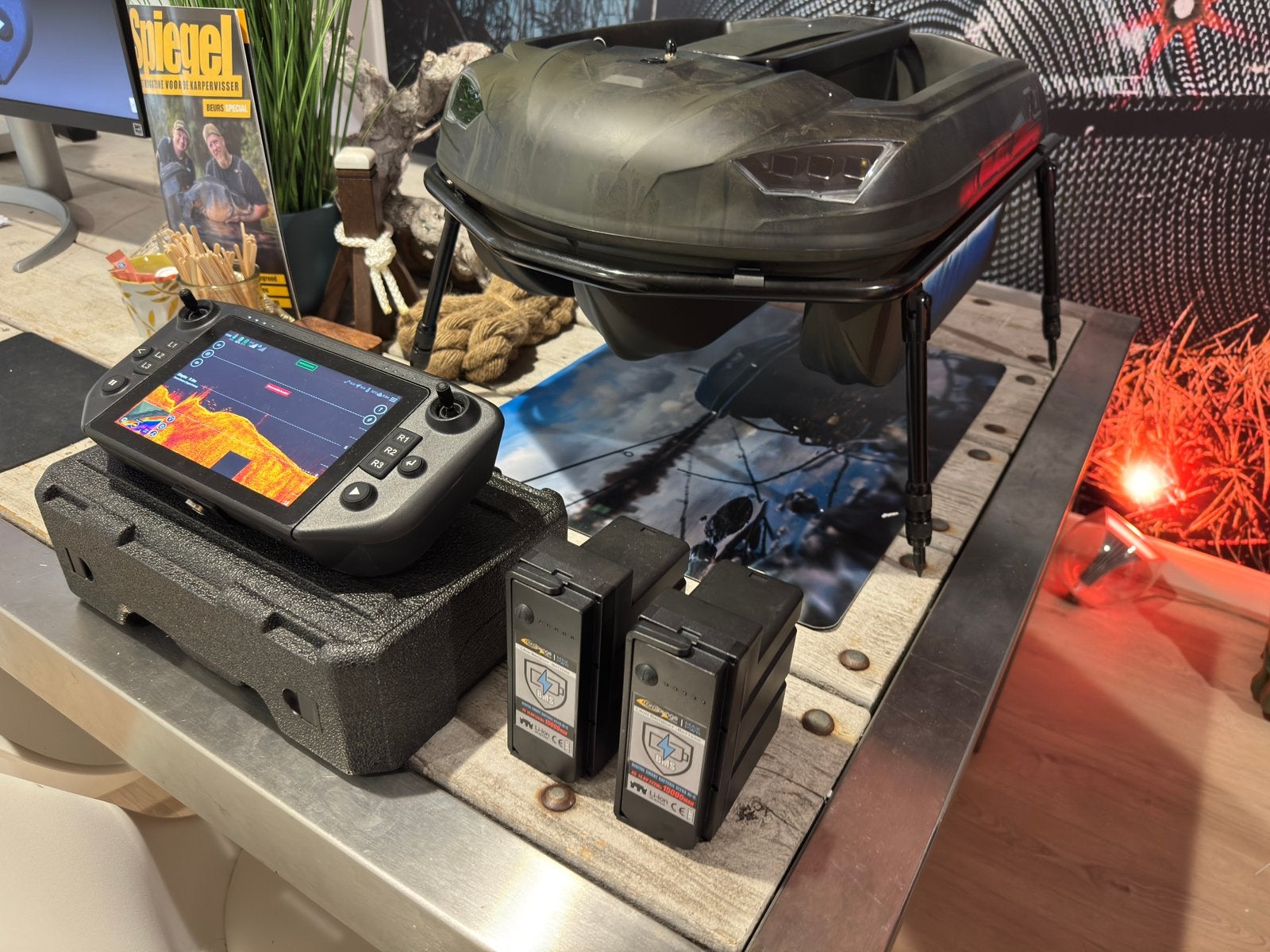 Carplounge RT7 | Voerboot Set | Raymarine Element | GPS