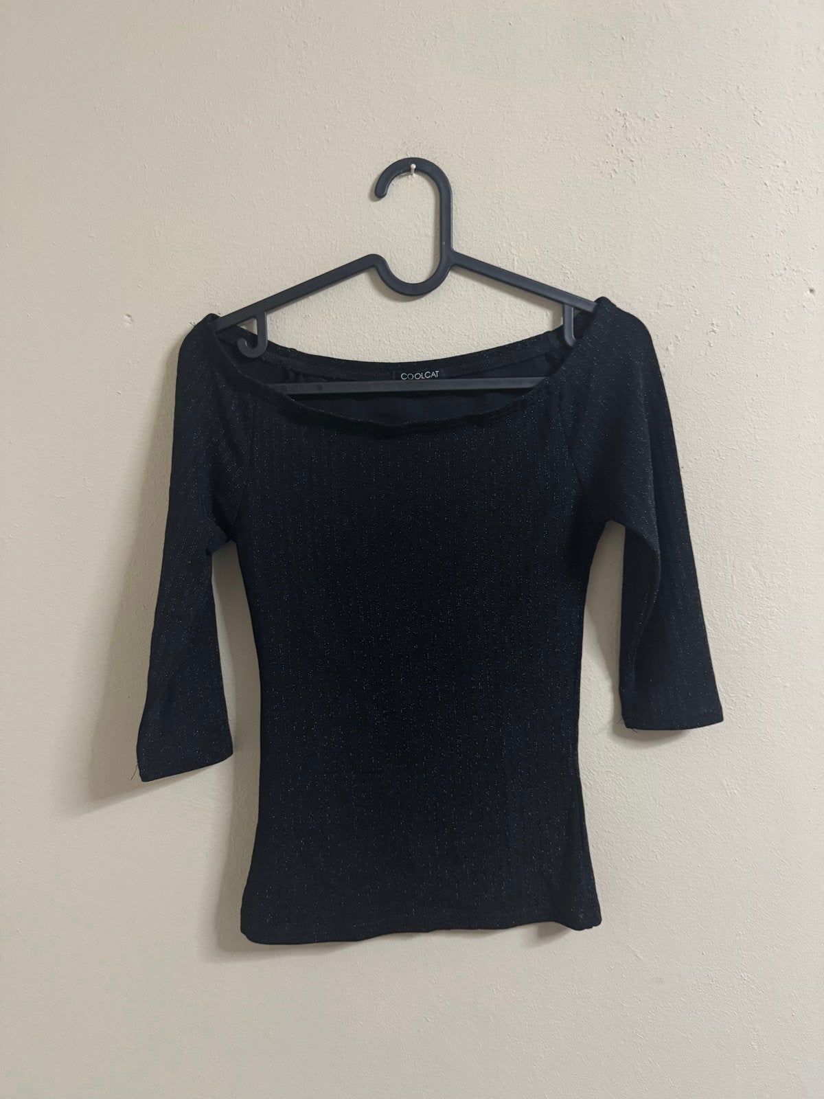 Coolcat top maat XS, Zwart, Ophalen of Verzenden, Korte mouw, Maat 34 (XS) of kleiner