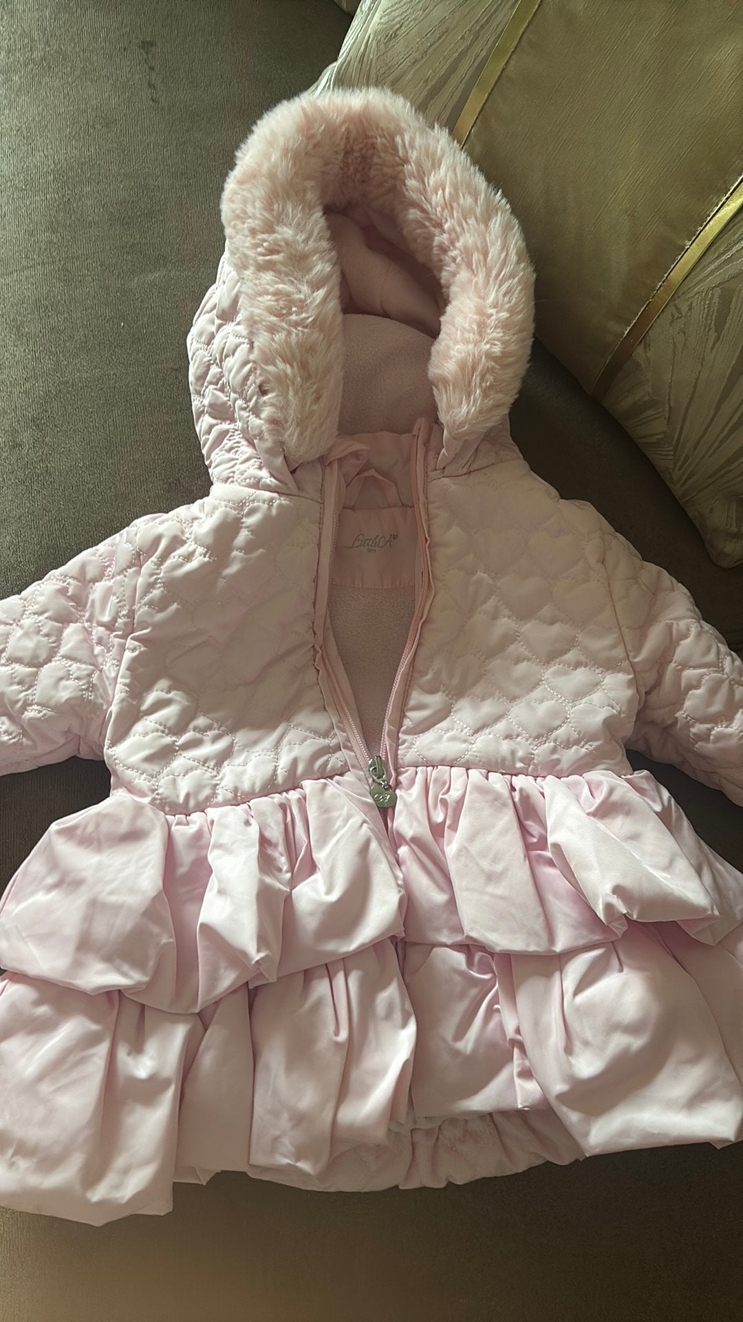 Meisjes baby jas, Ophalen of Verzenden, Zo goed als nieuw