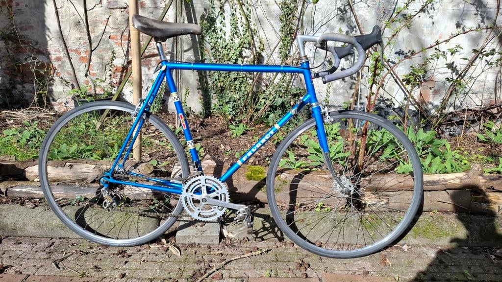 Vintage Peugeot racefiets, Fietsen en Brommers, Gebruikt, 10 tot 15 versnellingen, 57 tot 61 cm, Ophalen