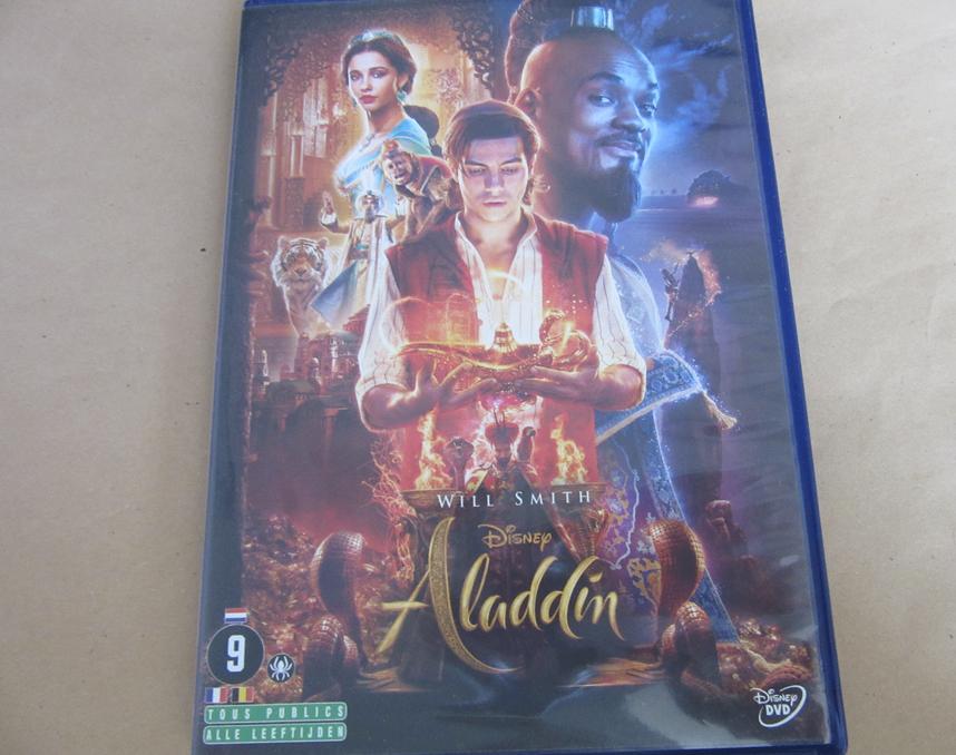 Disney dvd Aladdin met Will Smith, Alle leeftijden, Verzenden, Gebruikt, Amerikaans