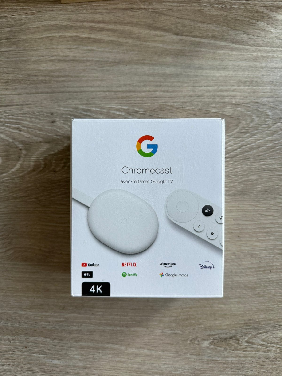 Google Chromecast 4K - Zo goed als nieuw!, Ophalen of Verzenden, Zo goed als nieuw, HDMI