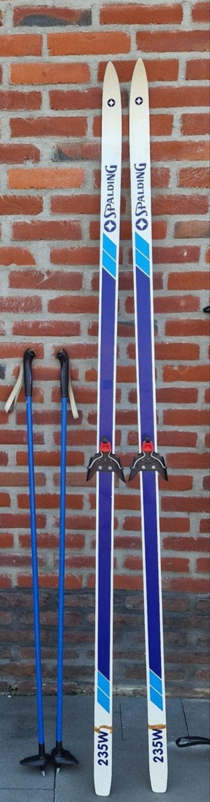 Spalding Langlaufski's met stokken - 235W, Sport en Fitness, Ophalen
