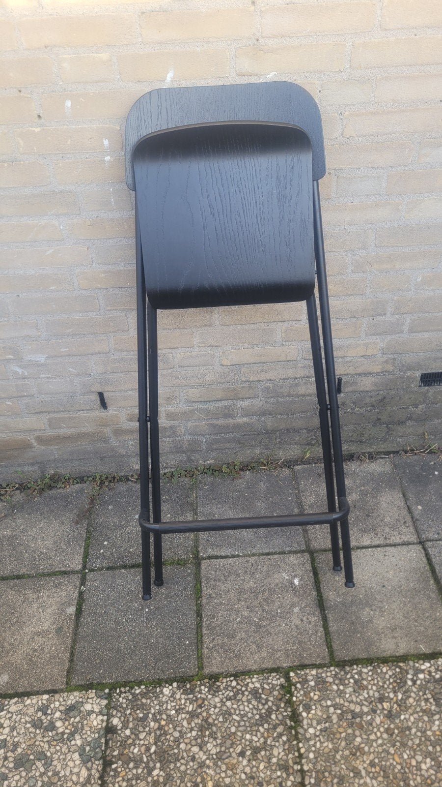 Ikea barkrukken, zwart, zo goed als nieuw, Huis en Inrichting, Met voetsteun, Ophalen of Verzenden, Zo goed als nieuw, 90 cm of meer