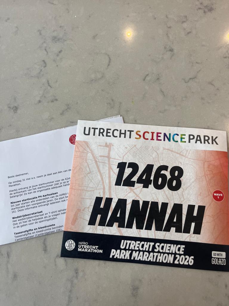 2 tickets voor de hele marathon van Utrecht, Twee personen, Mei