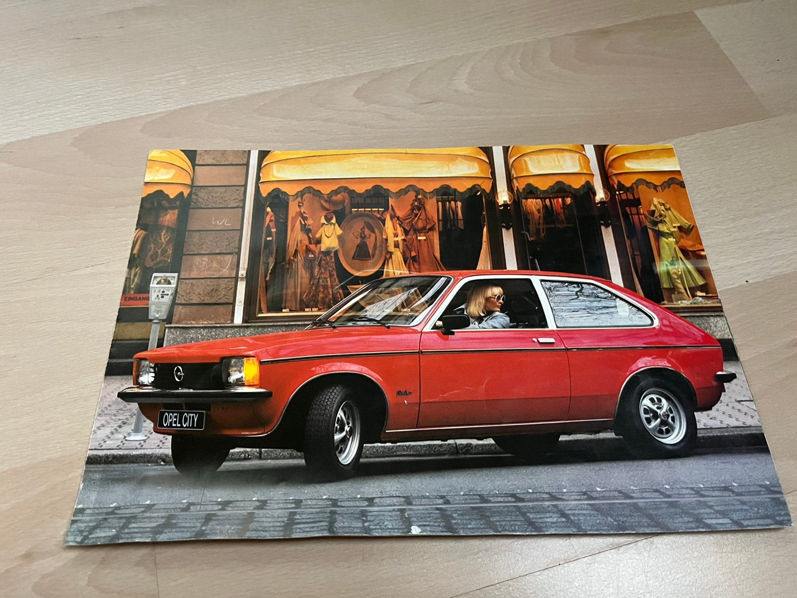 Kadett city brochure jaren 70, Ophalen