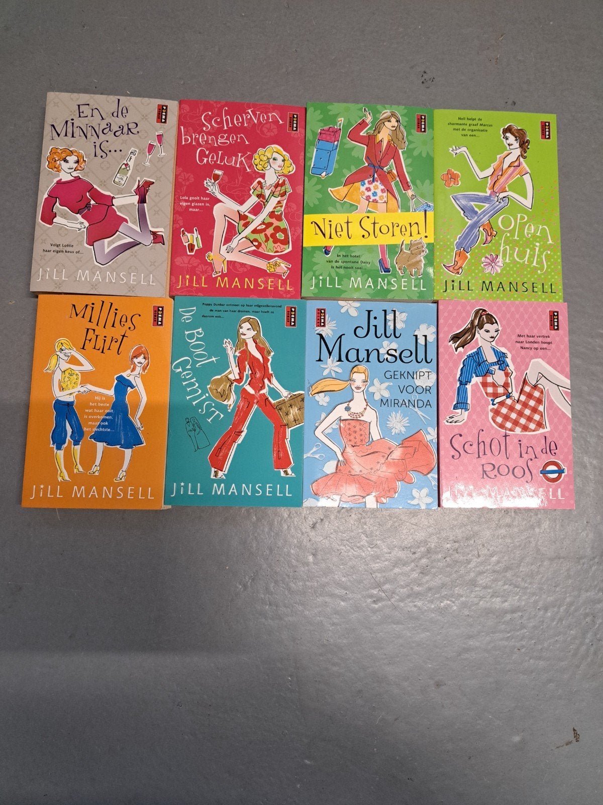 Grote collectie Jill Mansell boeken - 17 stuks, Ophalen of Verzenden, Gelezen, Jill Mansell, Nederland