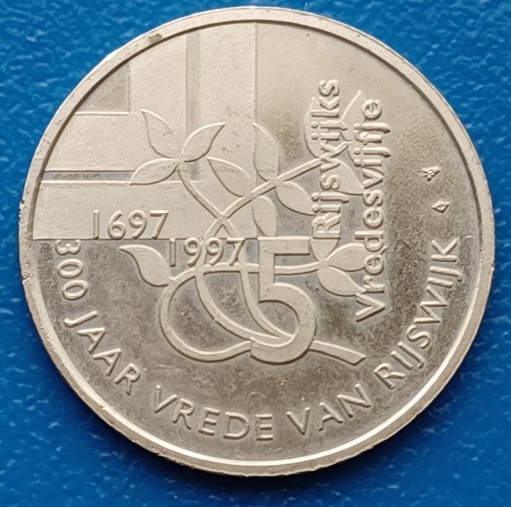 Penning Rijswijk - Vredesvijfje - 1997, Verzenden, Overige materialen, Nederland
