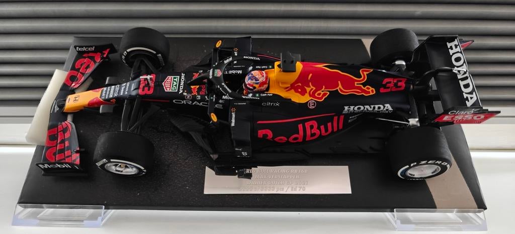 Max Verstappen 1:18 Zandvoort First Win 2021, Verzamelen, Automerken, Motoren en Formule 1, Ophalen of Verzenden, Zo goed als nieuw