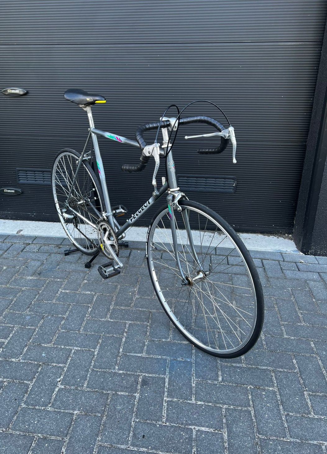 Prachtige Peugeot chamonix racefiets vintage! Grijs retro, Fietsen en Brommers, Fietsen | Racefietsen, Zo goed als nieuw, Overige merken