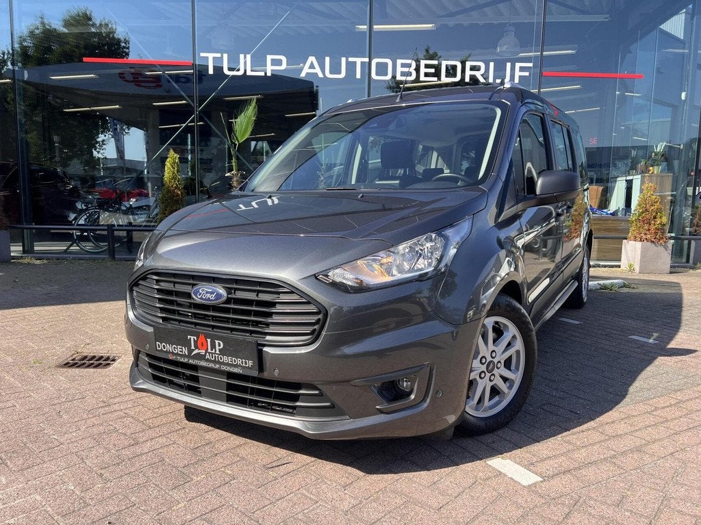 Ford Transit Tourneo Connect 1.5 EcoBlue L2 Trend Automaat, Stof, Gebruikt, Zwart, 4 cilinders