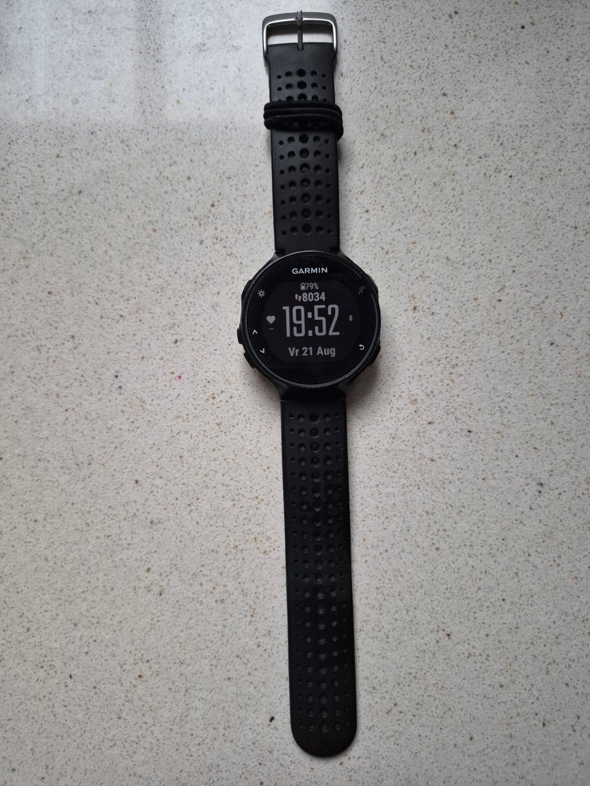 Garmin Forerunner 235 sporthorloge met GPS en hartslagmeter, Gebruikt, Zwart, Garmin, Ophalen of Verzenden
