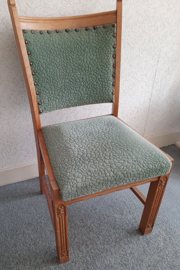 vintage eiken stoel, Ophalen