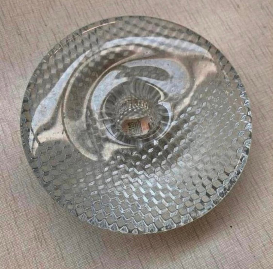 Holmegaard kandelaar model Trigona ontwerp Torben Jorgensen., Ophalen of Verzenden