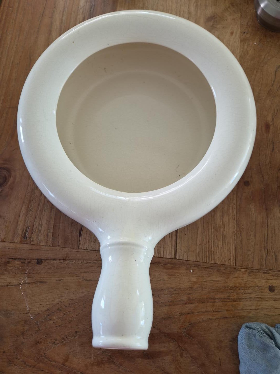 Antieke keramische bedpan / urinaal van Royal Winton – Grimw, Antiek en Kunst, Ophalen of Verzenden