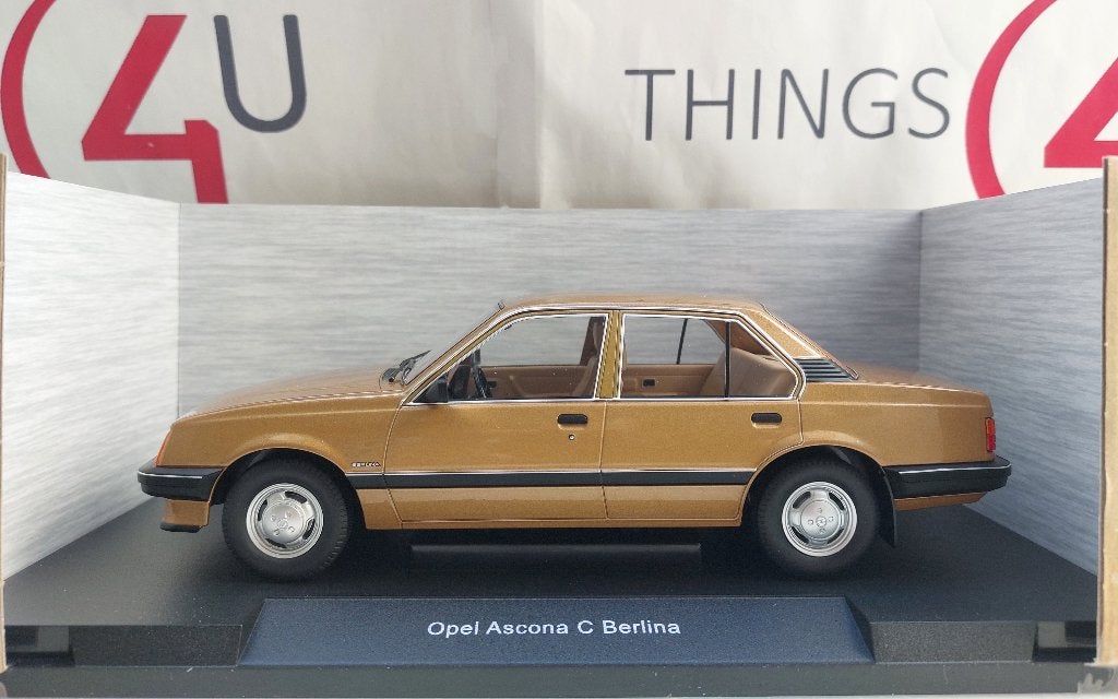 MCG 1:18 Opel Ascona C 1981 bruin metallic nieuw in doos, Ophalen of Verzenden, Nieuw, Auto, Overige merken