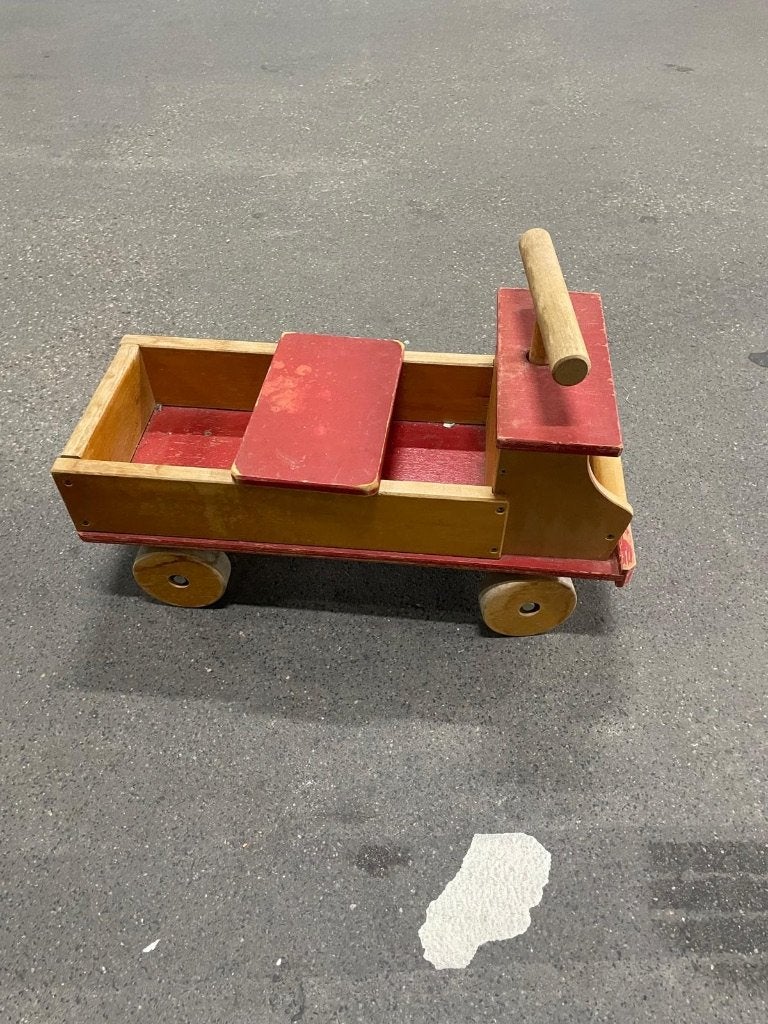 speelgoed vintage hout, Ophalen, Gebruikt