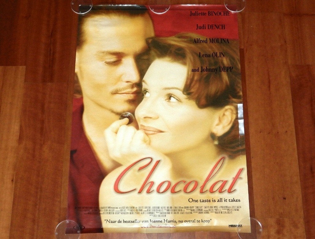 CHOCOLAT      filmposter., Verzamelen, Posters, Nieuw, Film en Tv, A1 t/m A3, Rechthoekig Staand, Verzenden