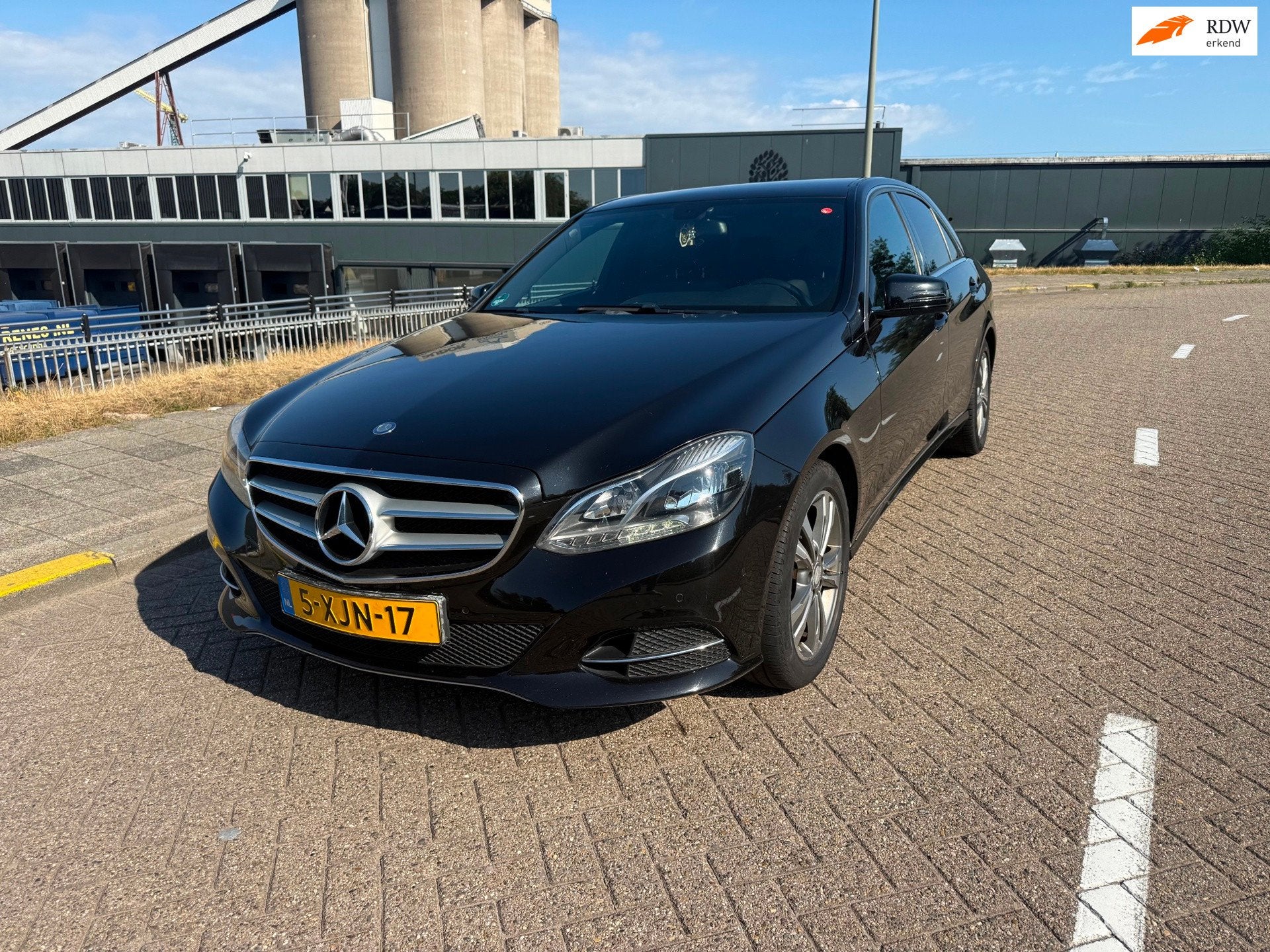 Mercedes-Benz E-klasse 200 CDI Avantgarde, Euro 5, Gebruikt, 4 cilinders, Zwart