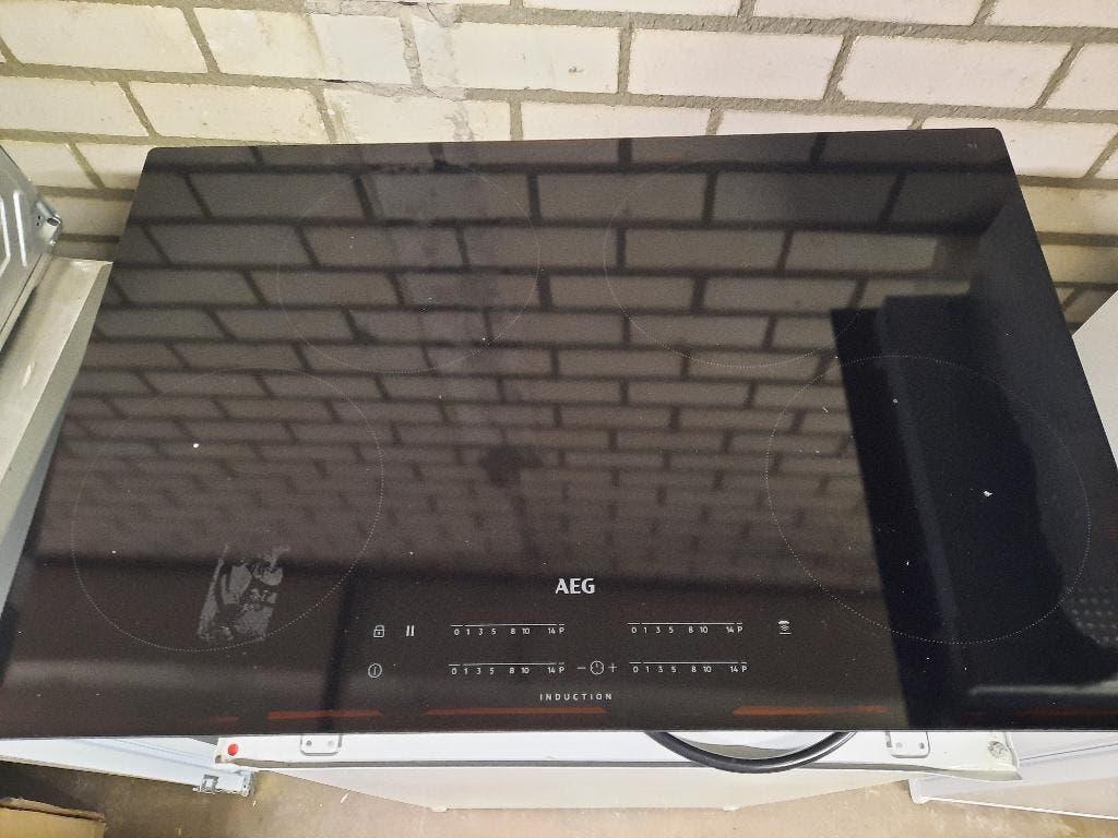 AEG kookplaat IKK8440SCB, Witgoed en Apparatuur, Kookplaten, Vrijstaand, Gas, 4 kookzones, Ophalen of Verzenden