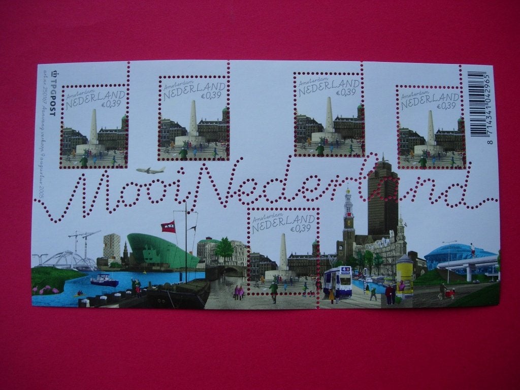 NL Blok Mooi Nederland Amsterdam (7) 2005, Verzenden, Na 1940, Postfris
