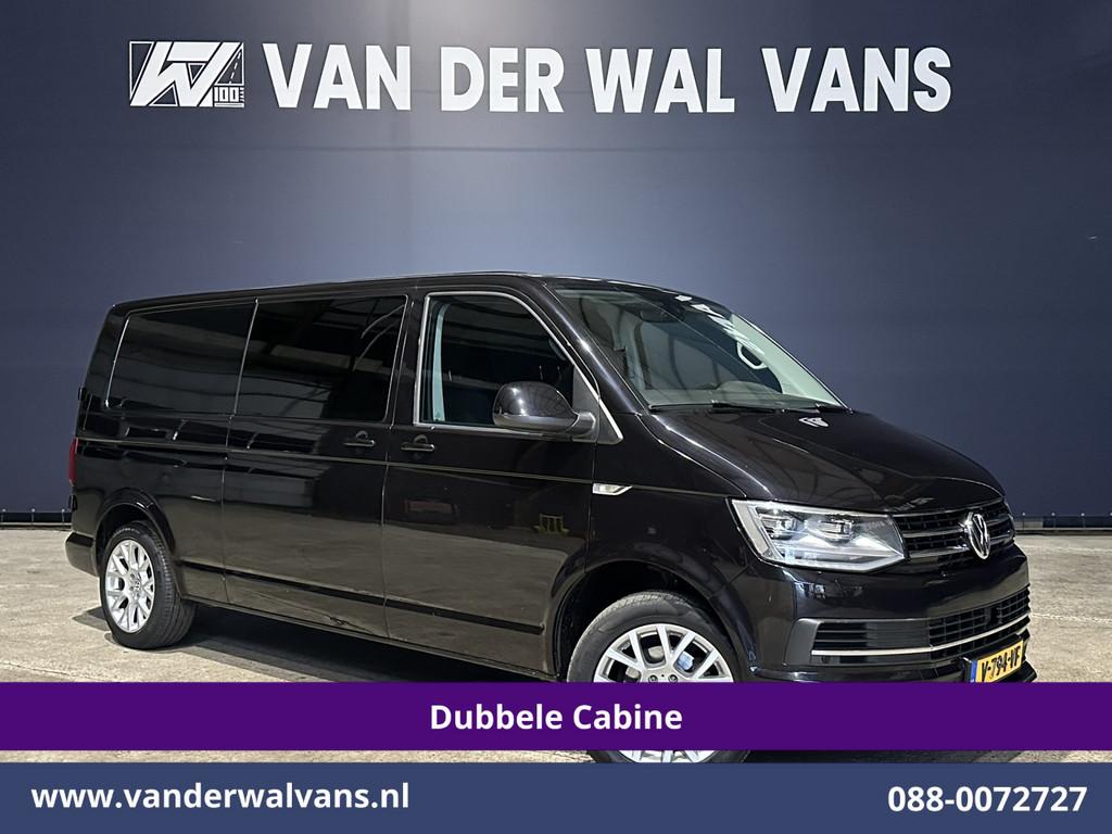 Volkswagen Transporter 2.0 TDI 150pk Automaat L2H1 Dubbele C, Auto's, Bestelauto's, Stof, Gebruikt, 4 cilinders, 150 pk