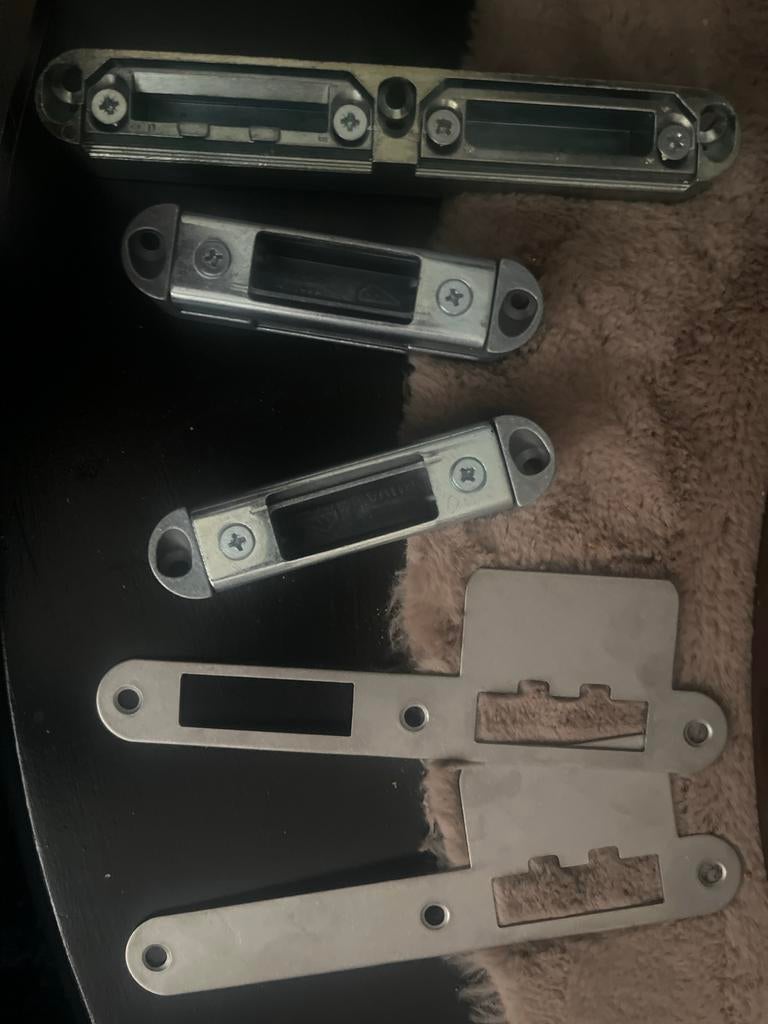 Buva Sluitkommen set, Ophalen of Verzenden, Zo goed als nieuw, Rvs, Slot