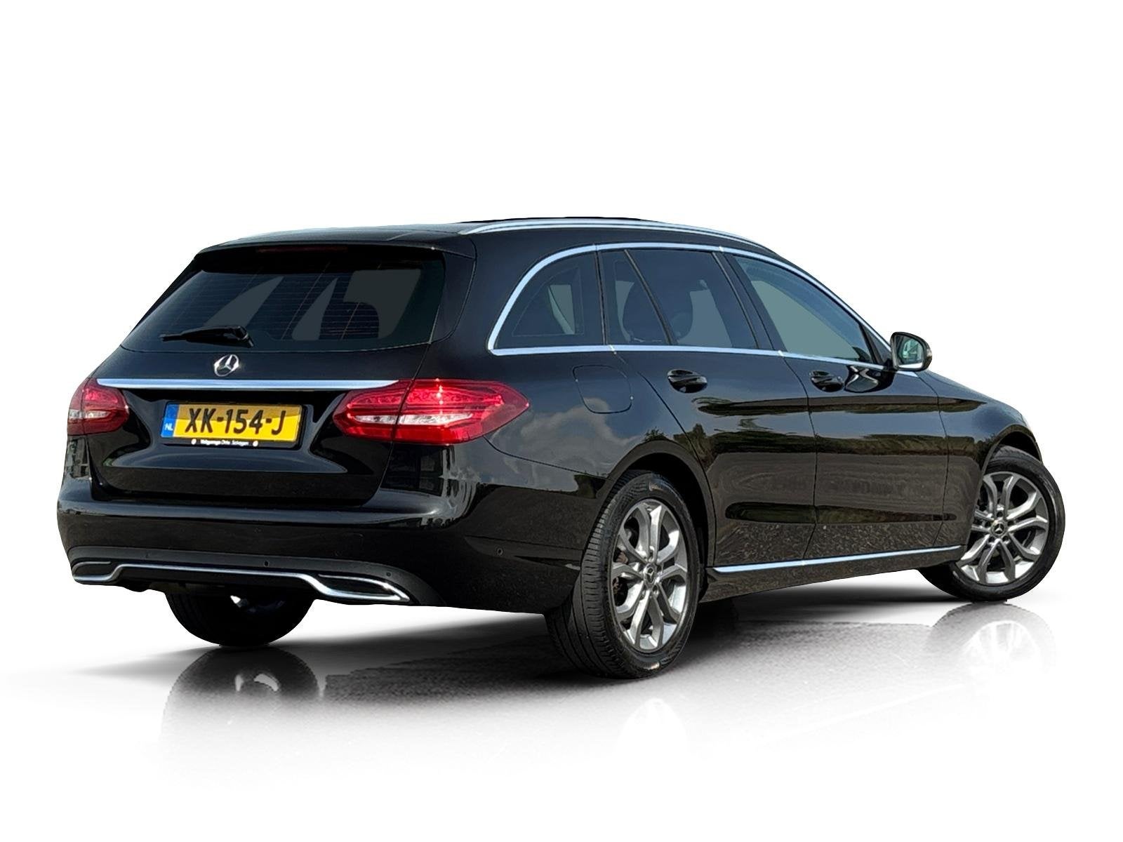 Mercedes-Benz C-klasse Estate 180 Aut9 Premium ✅ Pano ✅, Auto's, Mercedes-Benz, Automaat, Achterwielaandrijving, Leder en Stof