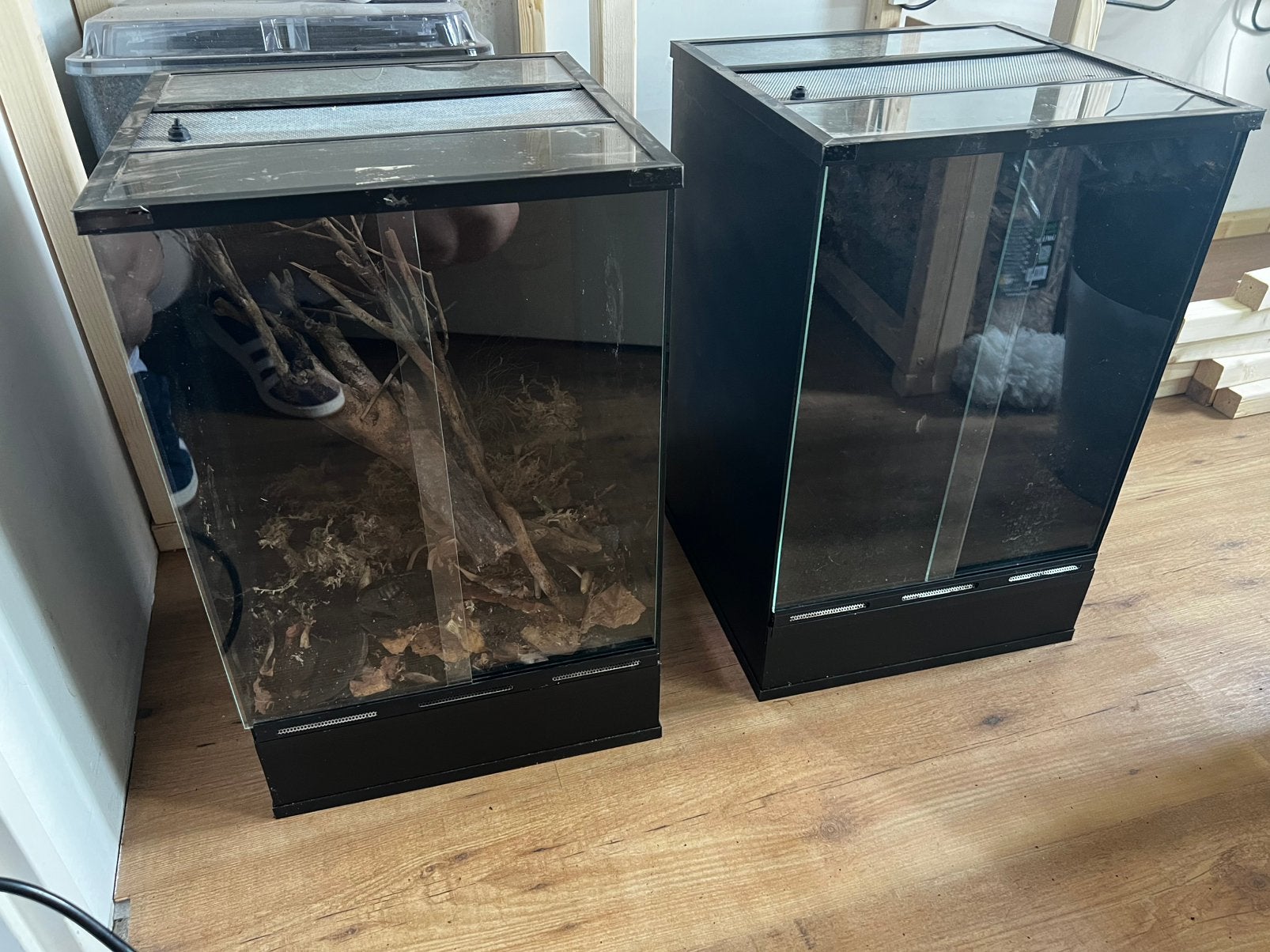 Terraria, Ophalen, Gebruikt, Terrarium of Paludarium