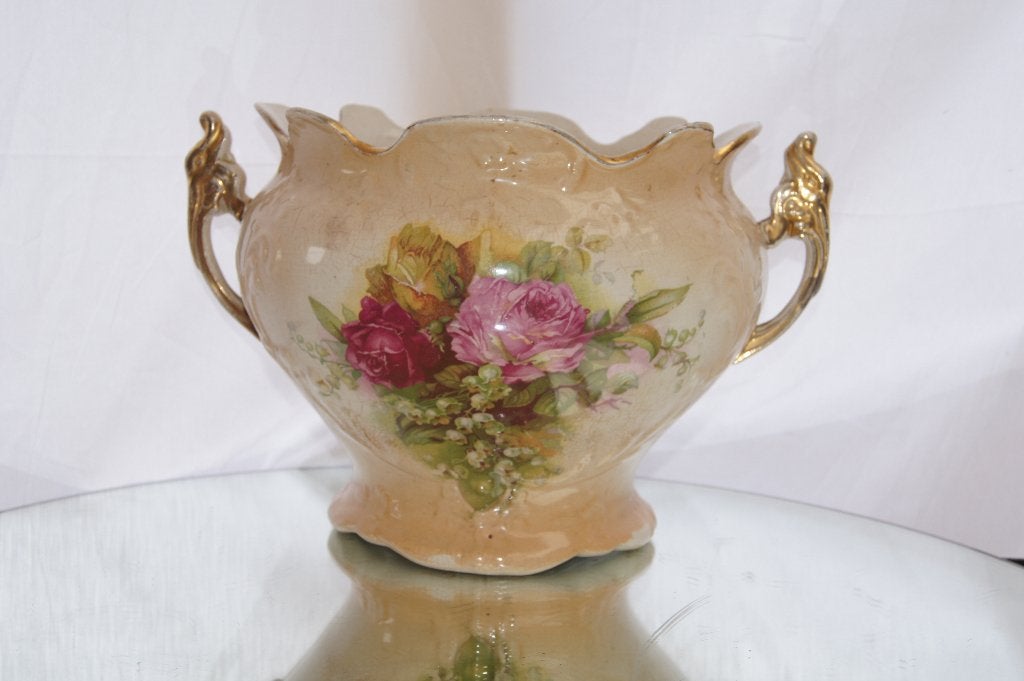 Bloempot ( Antiek, Ophalen of Verzenden