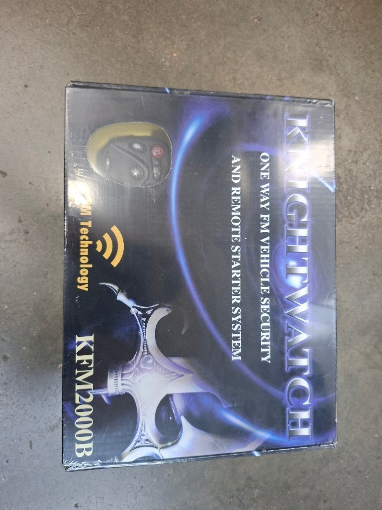 Knightwatch kfm2000b autoalarm auto op afstand start, Ophalen of Verzenden, Nieuw