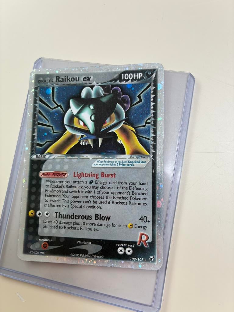 Raikou EX - ex Deoxys 108/107, Verzenden, Nieuw