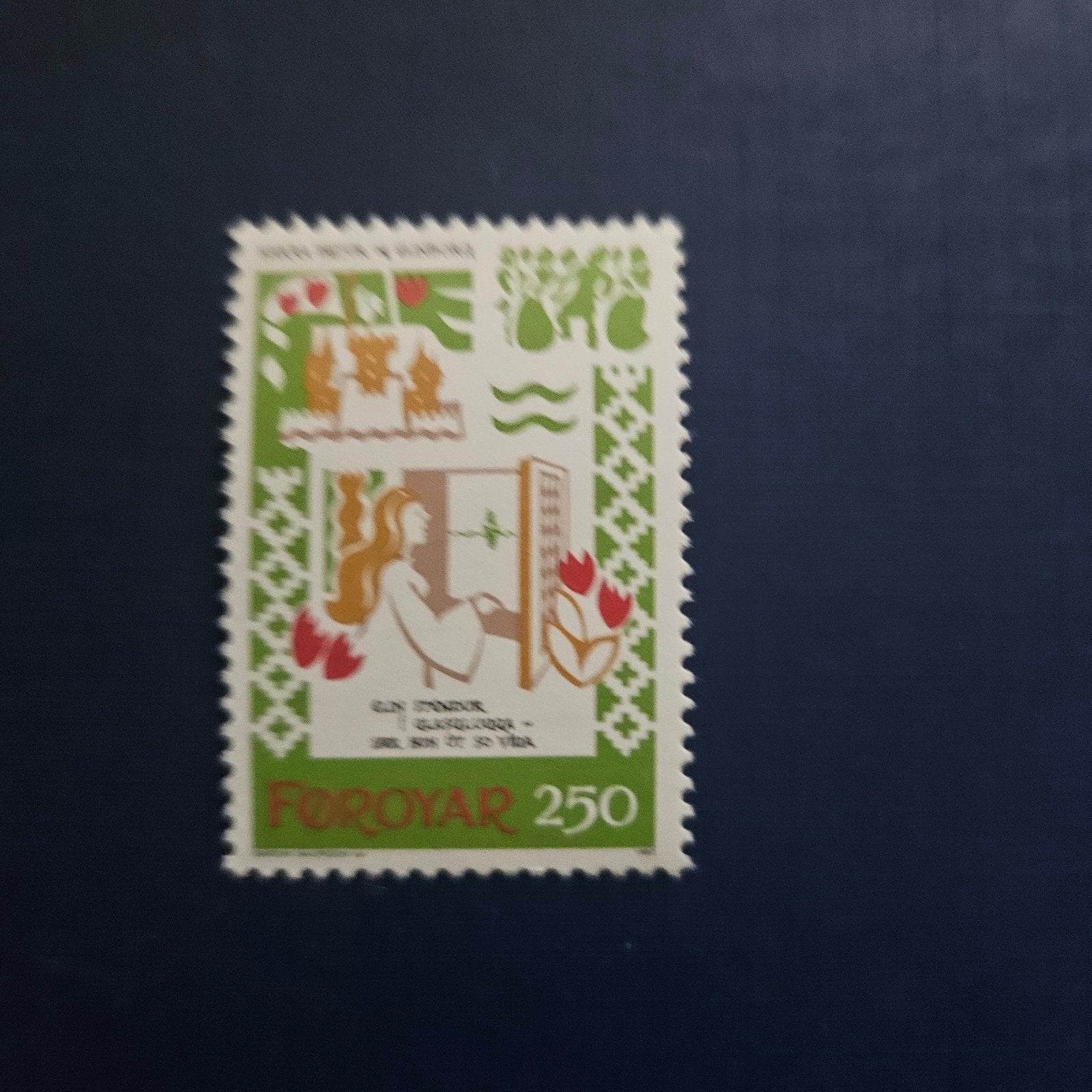Denemarken Faeröer nr 76 pf, Ophalen of Verzenden, Denemarken, Postfris