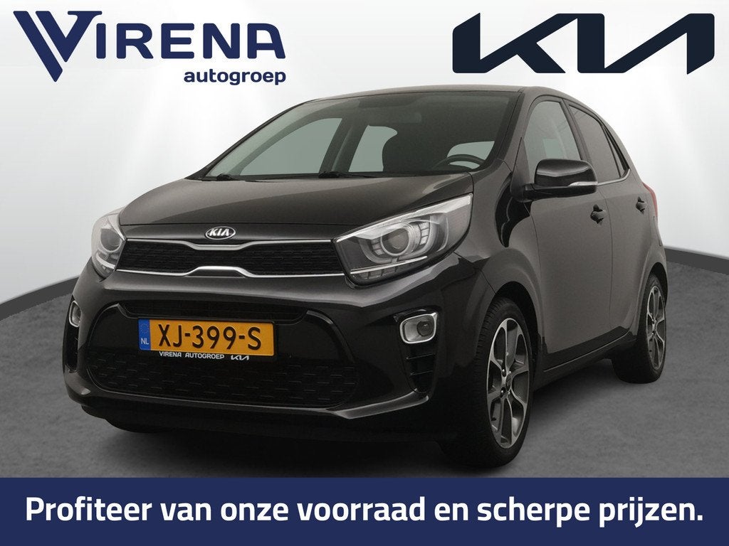 Kia Picanto 1.0 CVVT Design Edition - Achteruitrijcamera - A, Auto's, Kia, Start-stop-systeem, Gebruikt, Met garantie (alle), 4 stoelen