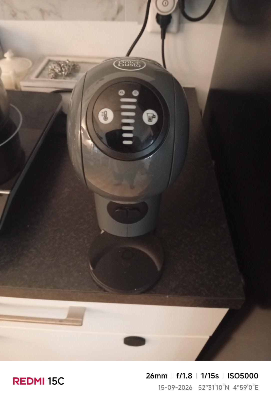 Nescafé Dolce Gusto Krups KP340 koffiezetapparaat, Witgoed en Apparatuur, Ophalen, Gebruikt, Koffiemachine, 1 kopje