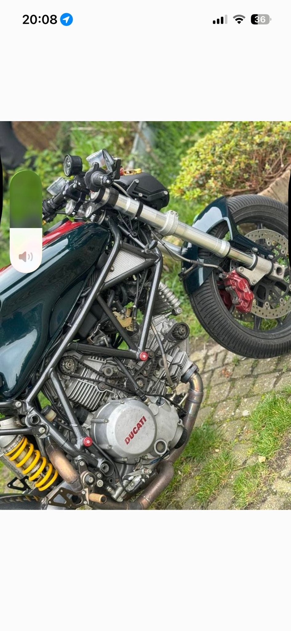 Unieke Ducati 750 SS IE Cafe Racer - Handgebouwd, 2 cilinders, Sportuitlaat, Motorrijbewijs A, Gebruikt