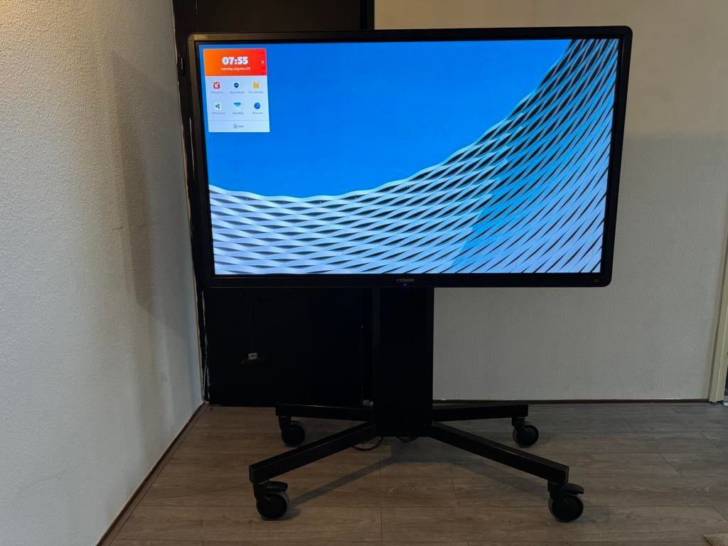 CTOUCH Riva digibord interactief touchdisplay 65 inch, Diversen, Schoolborden, Ophalen, Mobiel, Zo goed als nieuw, Digiboard