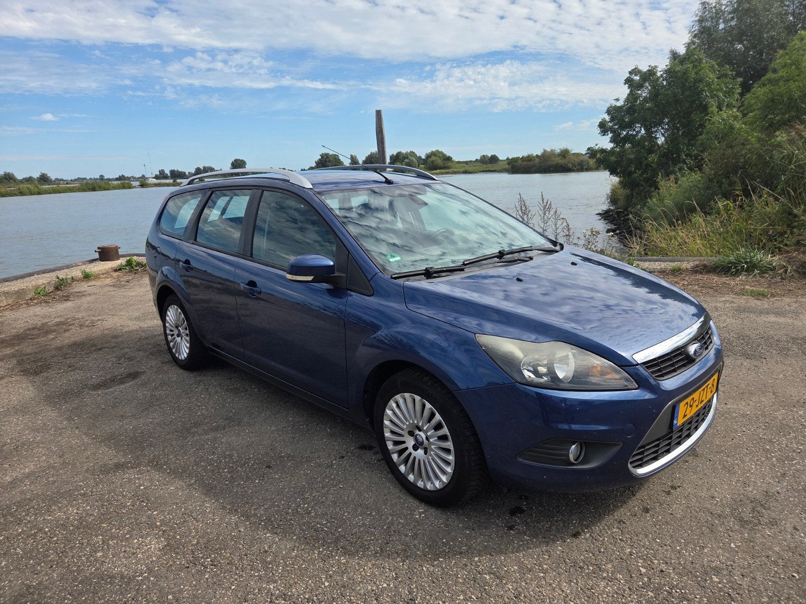 Ford Focus 1.8 92KW Wagon 2009 Blauw, Zwart, 4 cilinders, Blauw, Particulier
